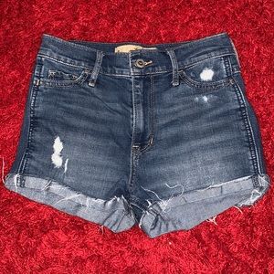 Hollister High-Waisted Jean Shorts Size 24